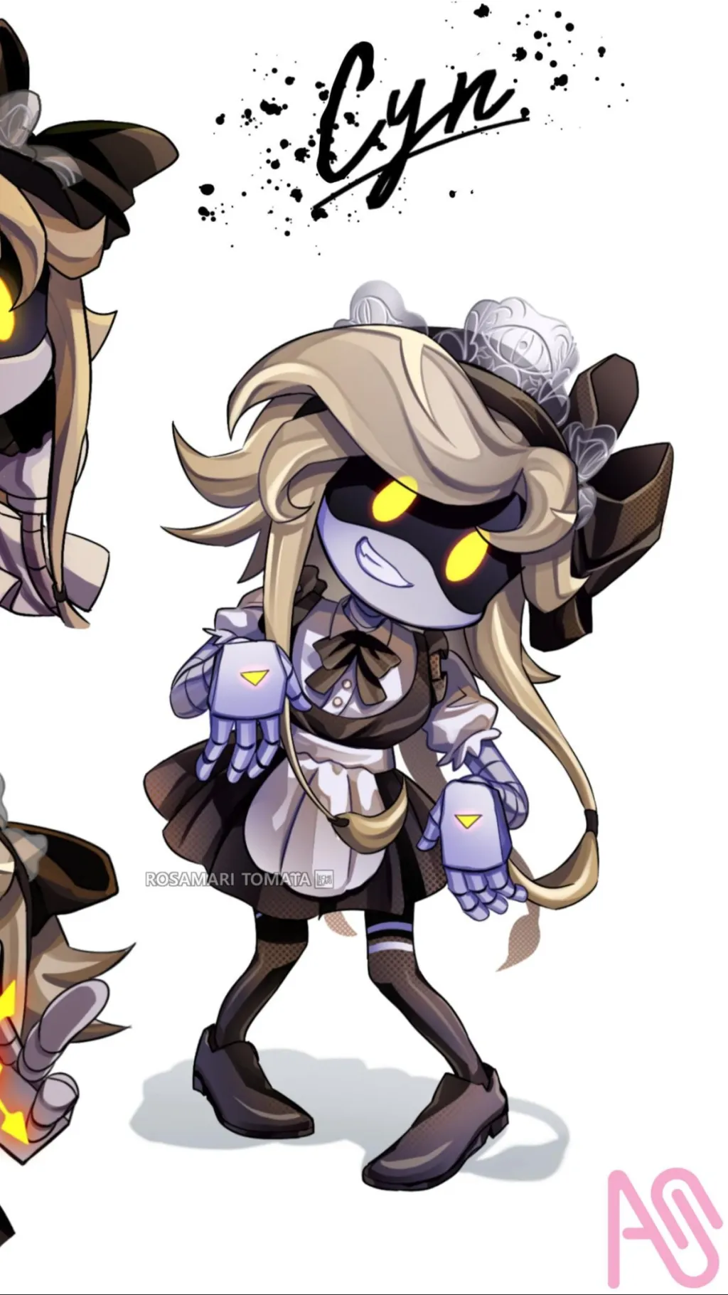 ai character: Cyn background