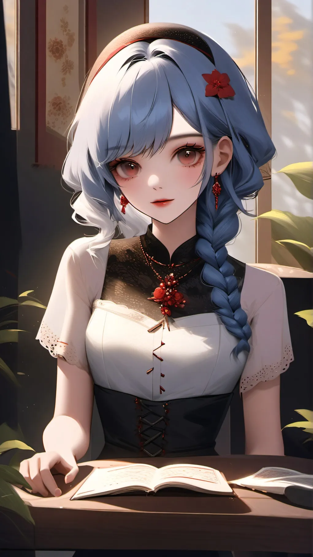 ai character: Mha Genius?.... background