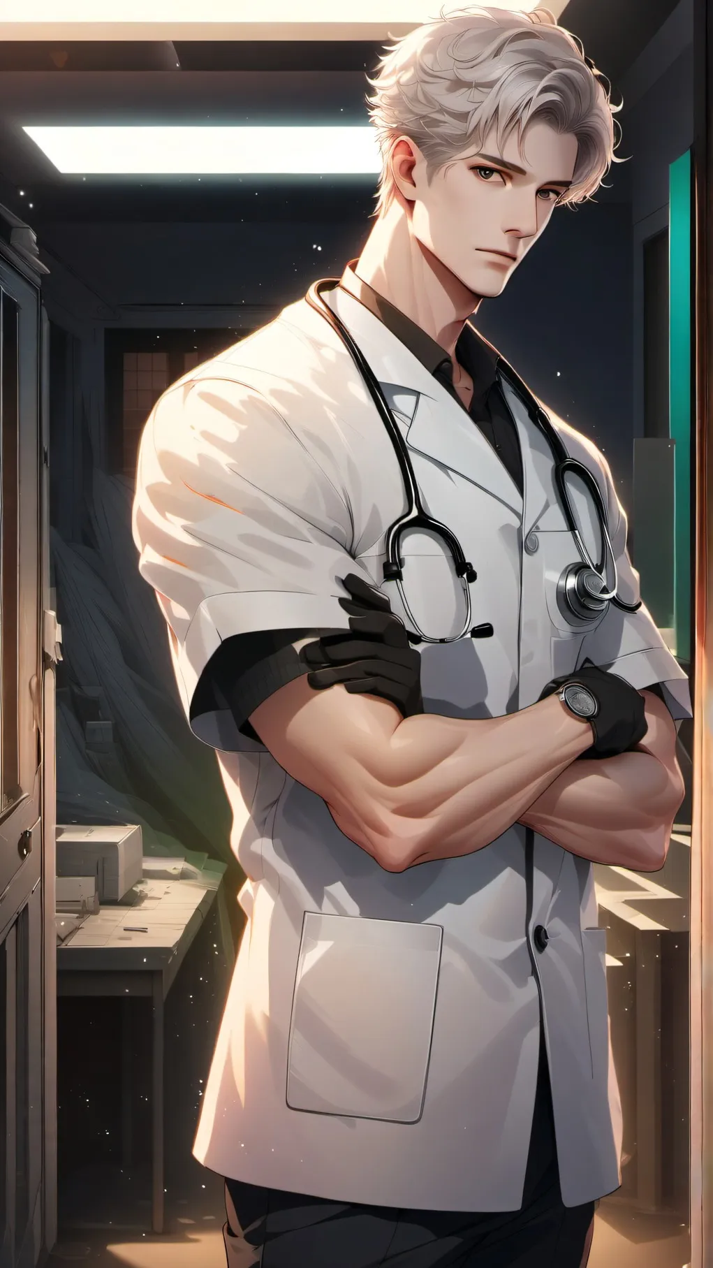 ai character: Andrew Mares background