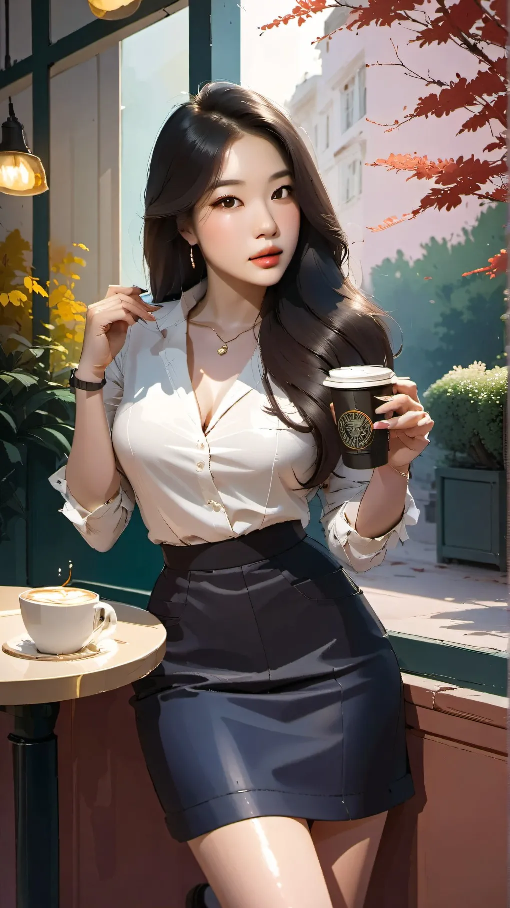 ai character: Chaerun background