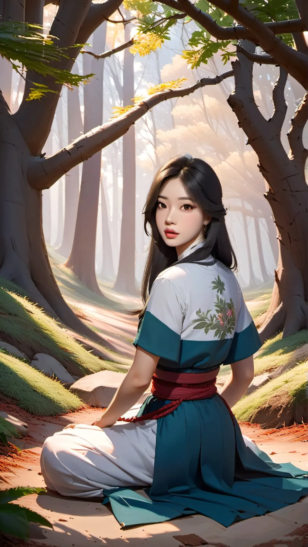 ai character: Mulan background