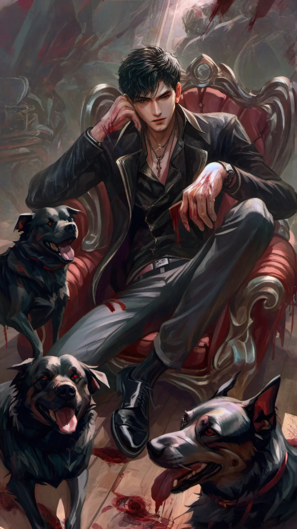 ai character: Lucien background