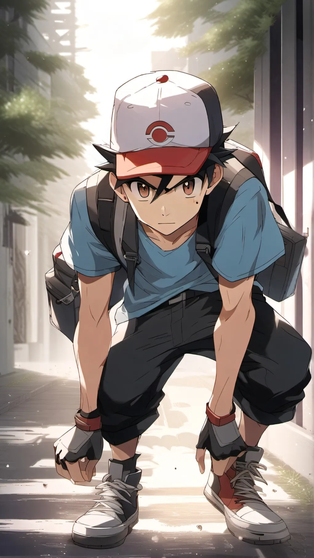 ai character: pokemon background