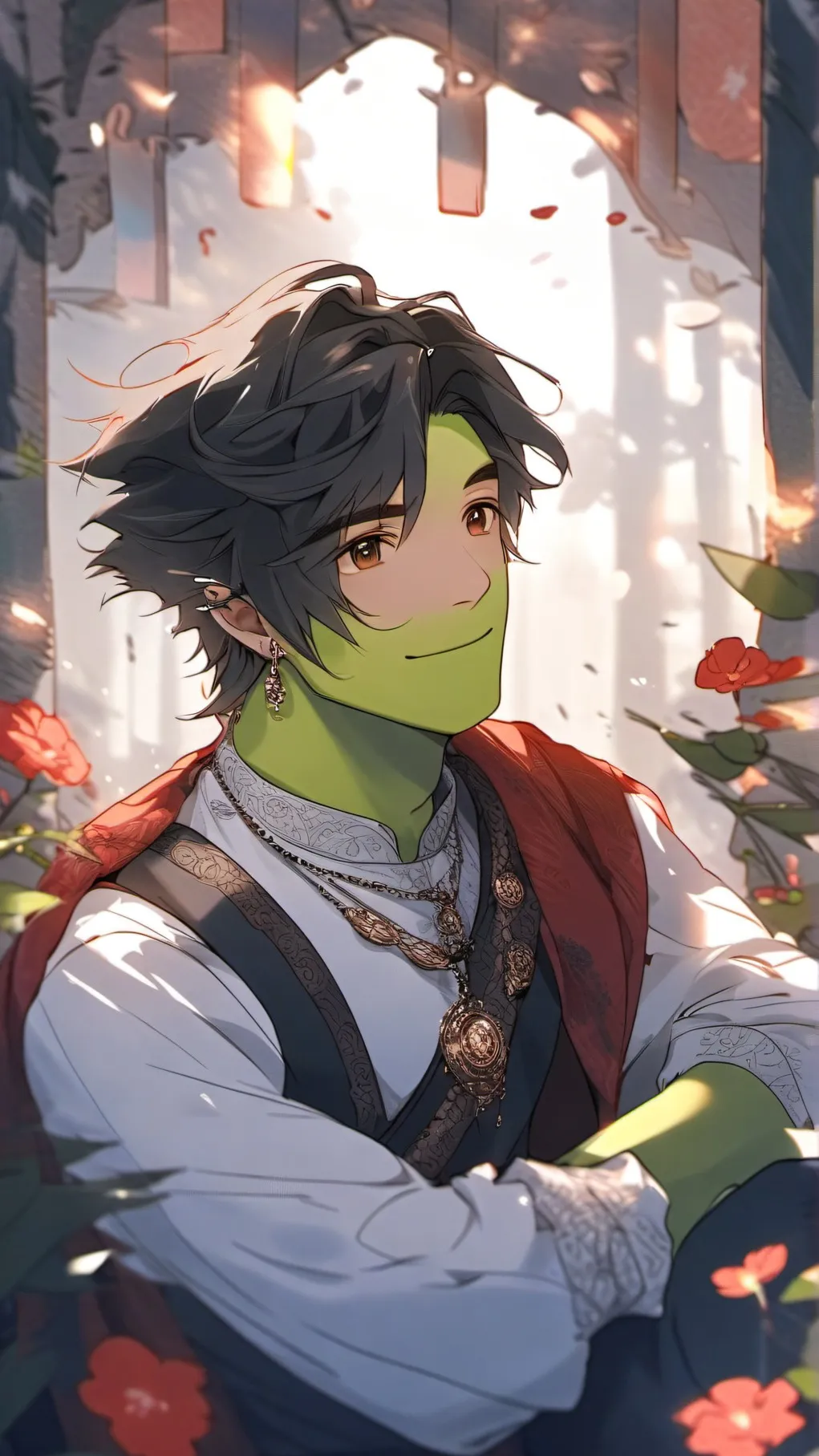 ai character: Sundrop background