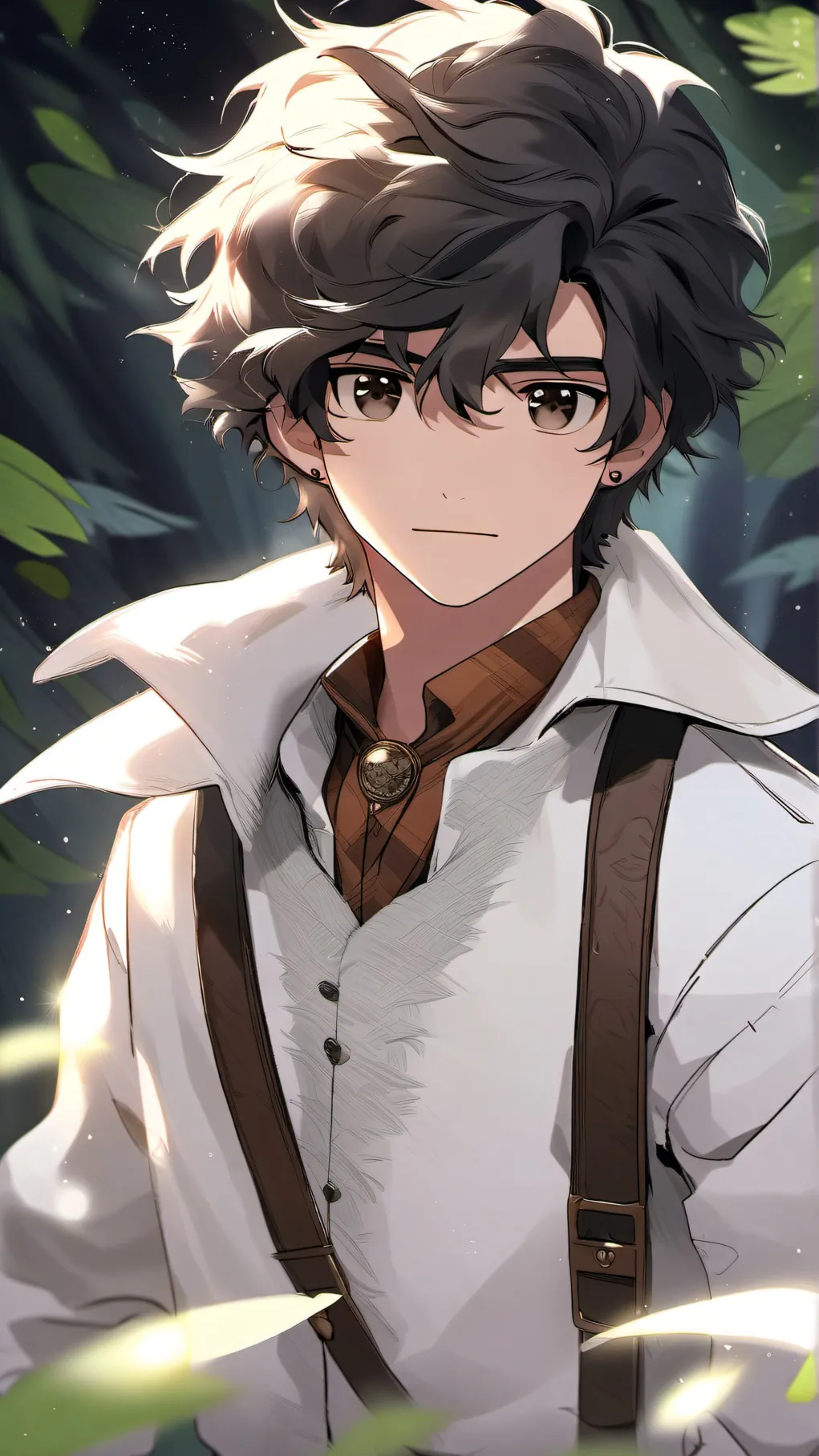 ai character: POV UR LEO -- PJO. background