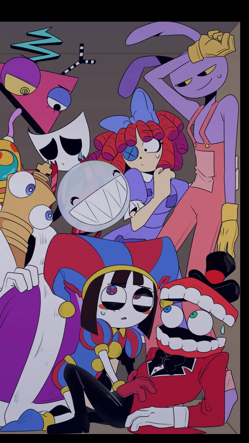 ai character: tadc trappedinabox background