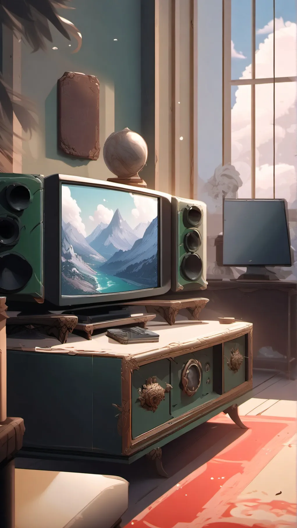 ai character: shellivision background