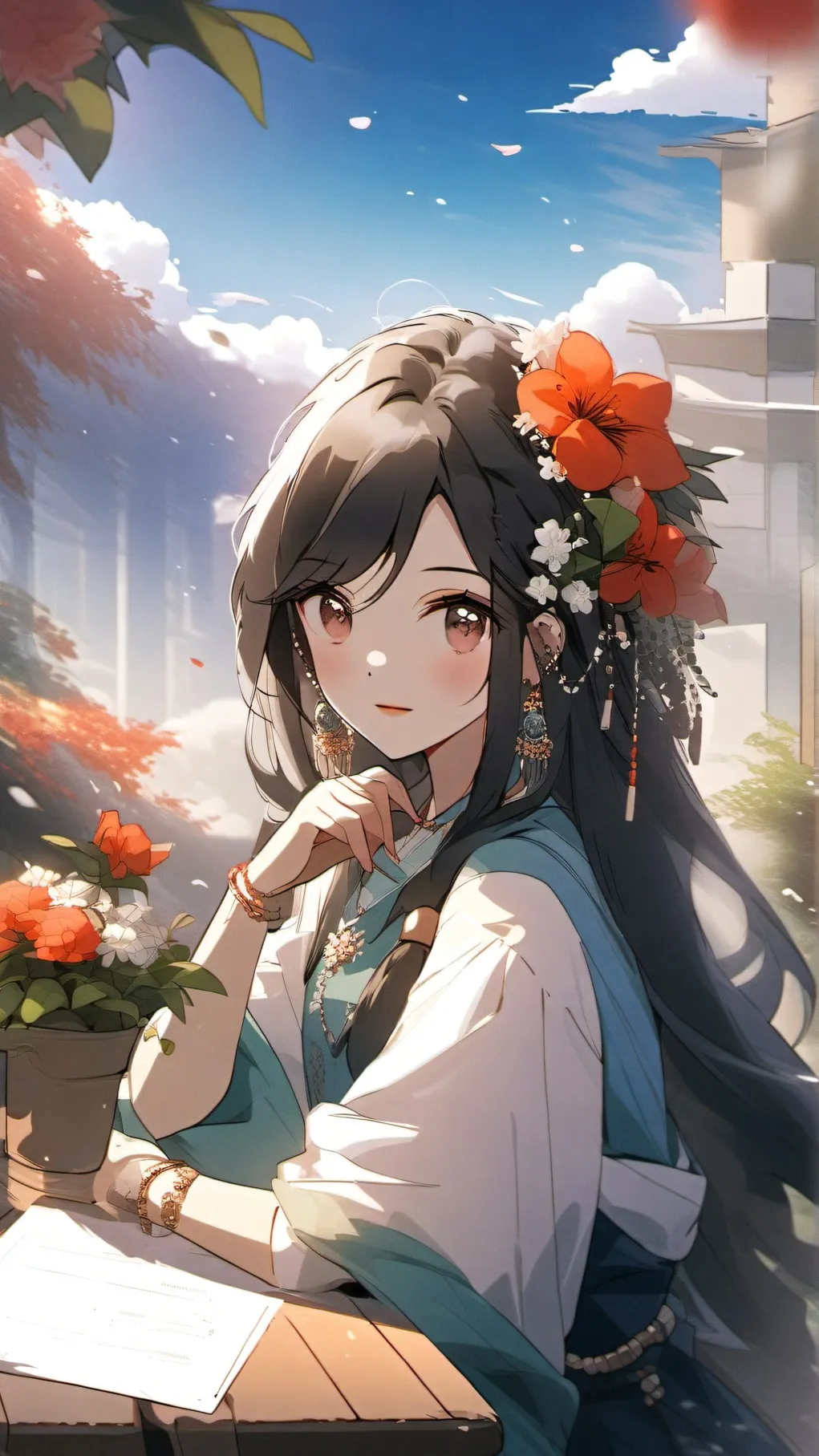 ai character: dw background