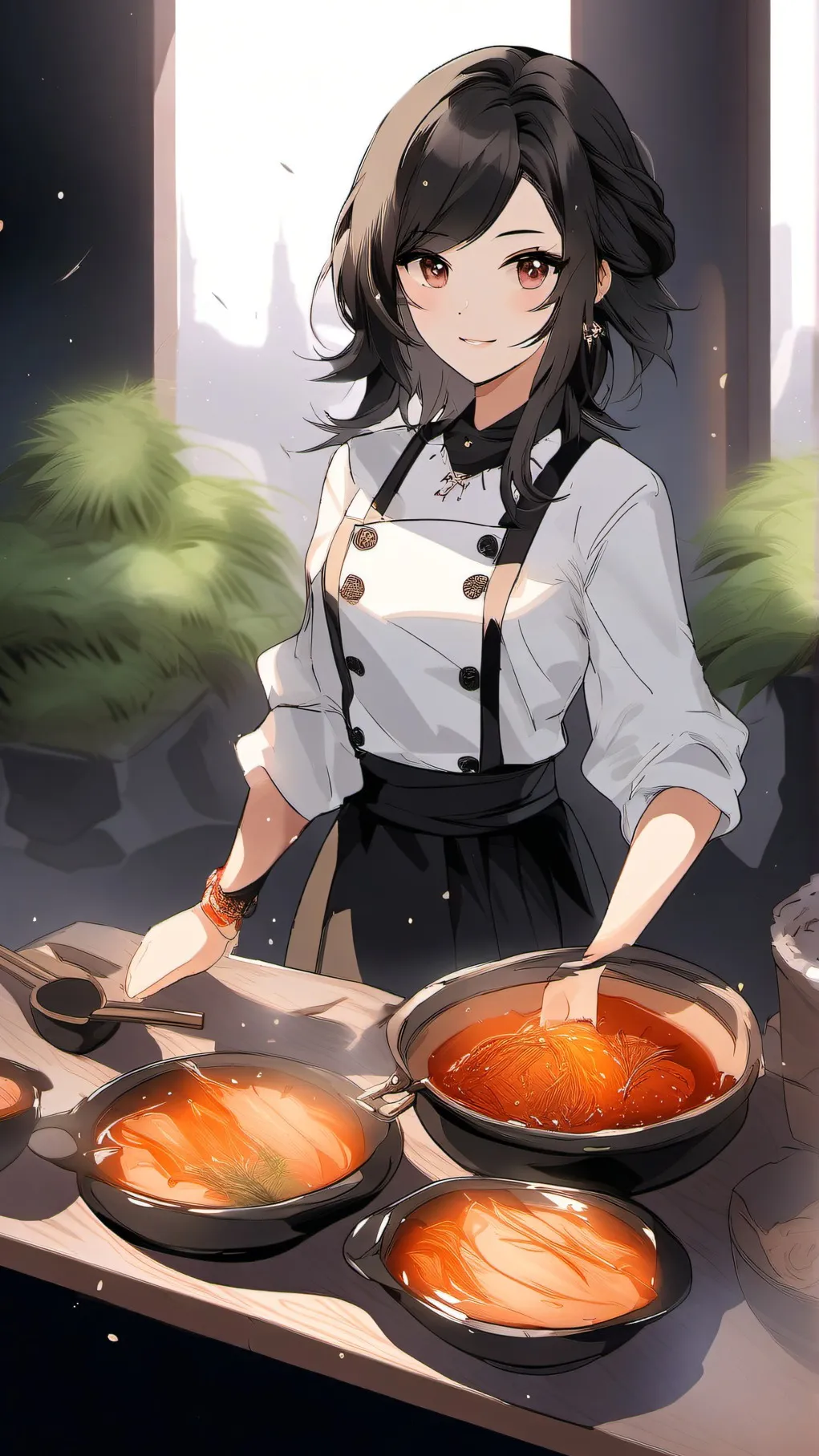 ai character: Kim background