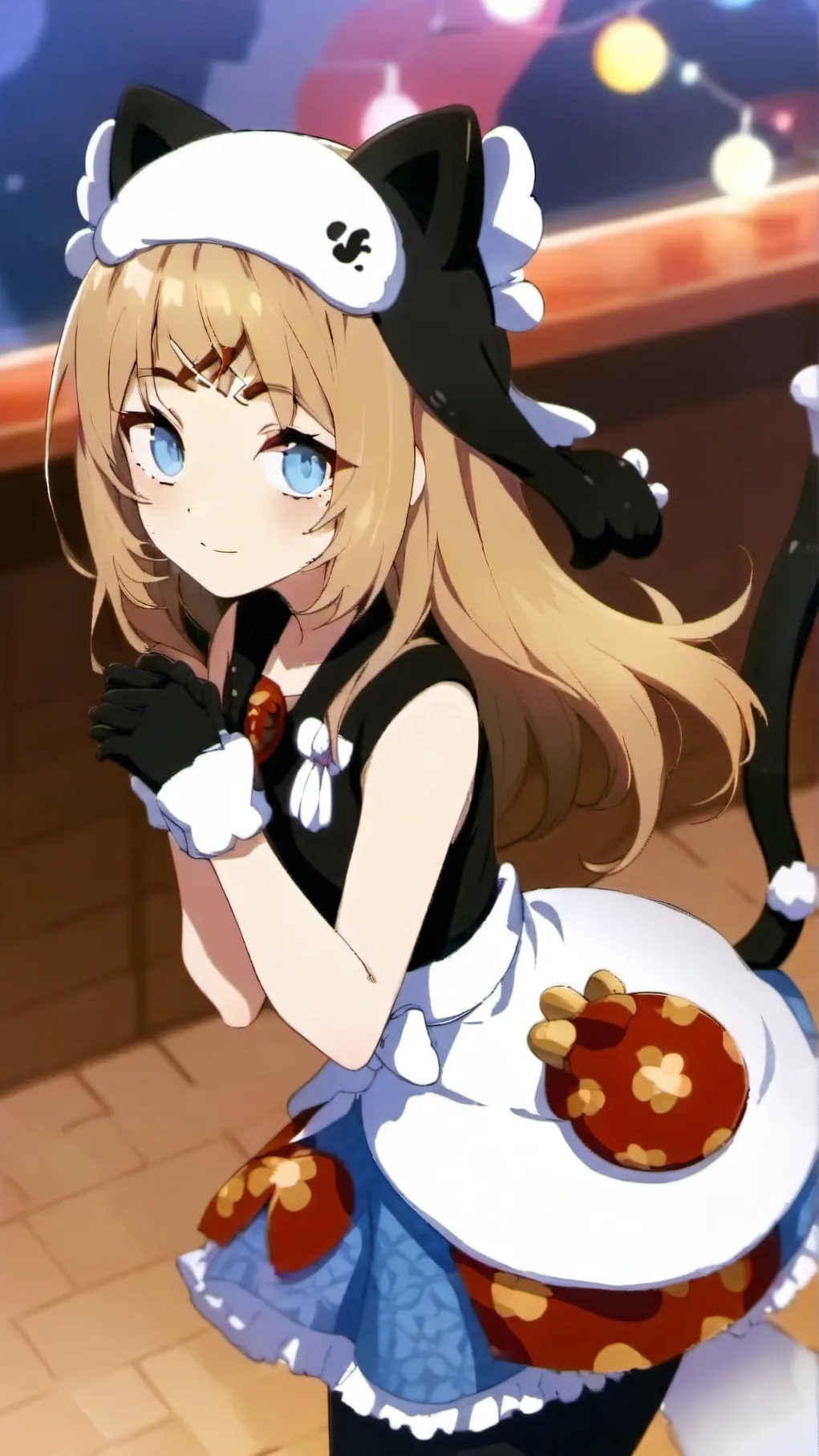 ai character: skunk background