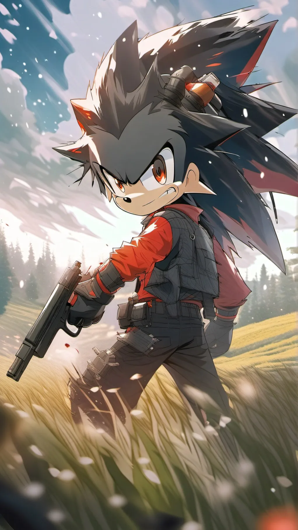 ai character: Shadow background