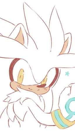 ai character: Silver background