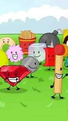 ai character: bfdi background
