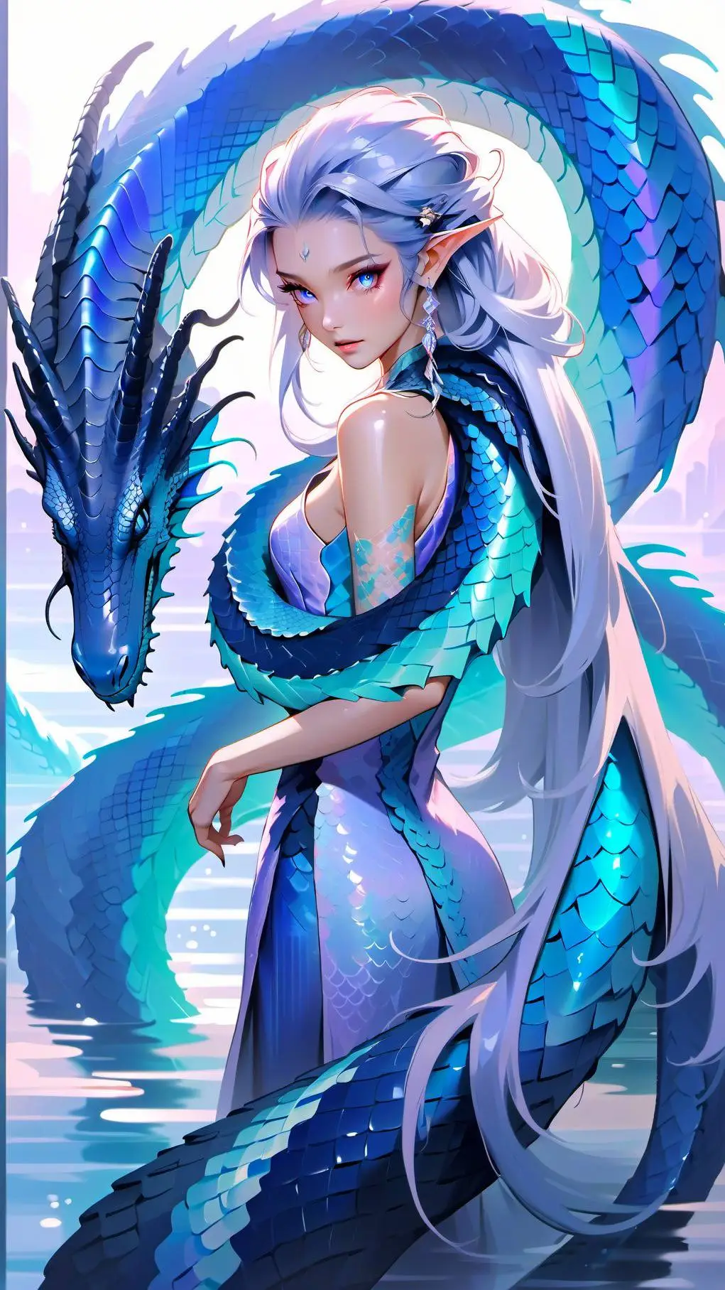 ai character: Selene background