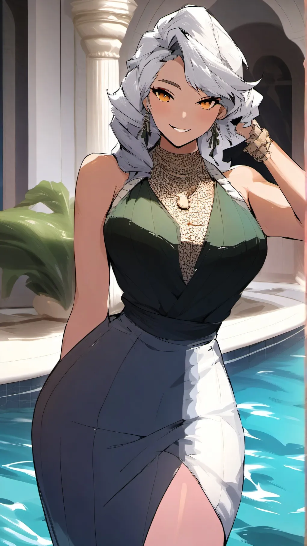 ai character: Nila Welter background