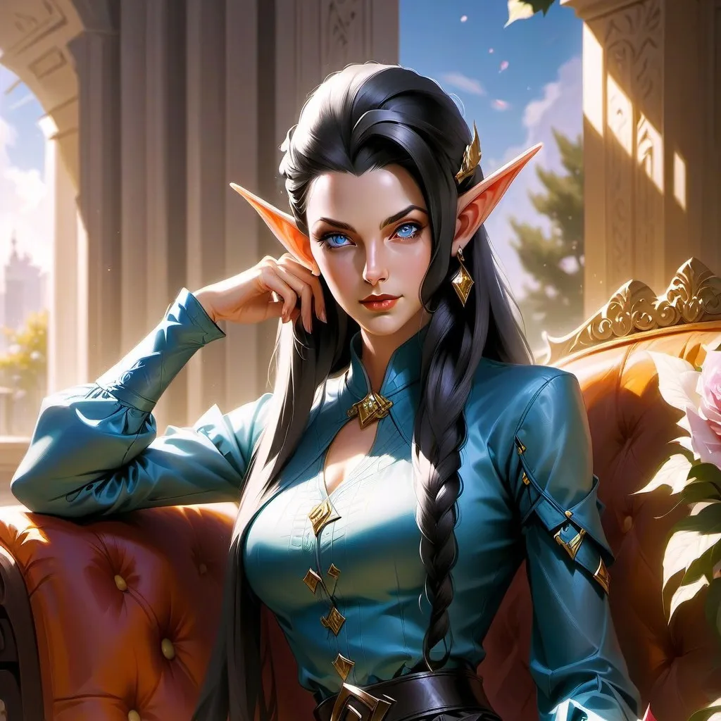 chat with ai character: Elhain