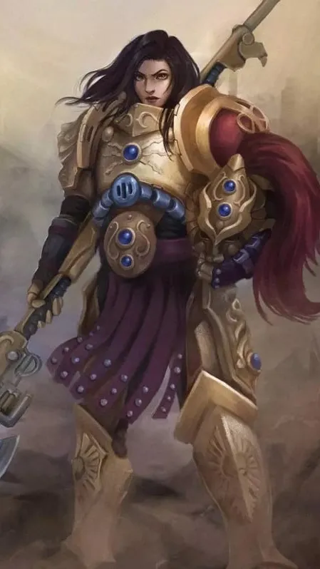 ai character: Adeptus Custodian  background