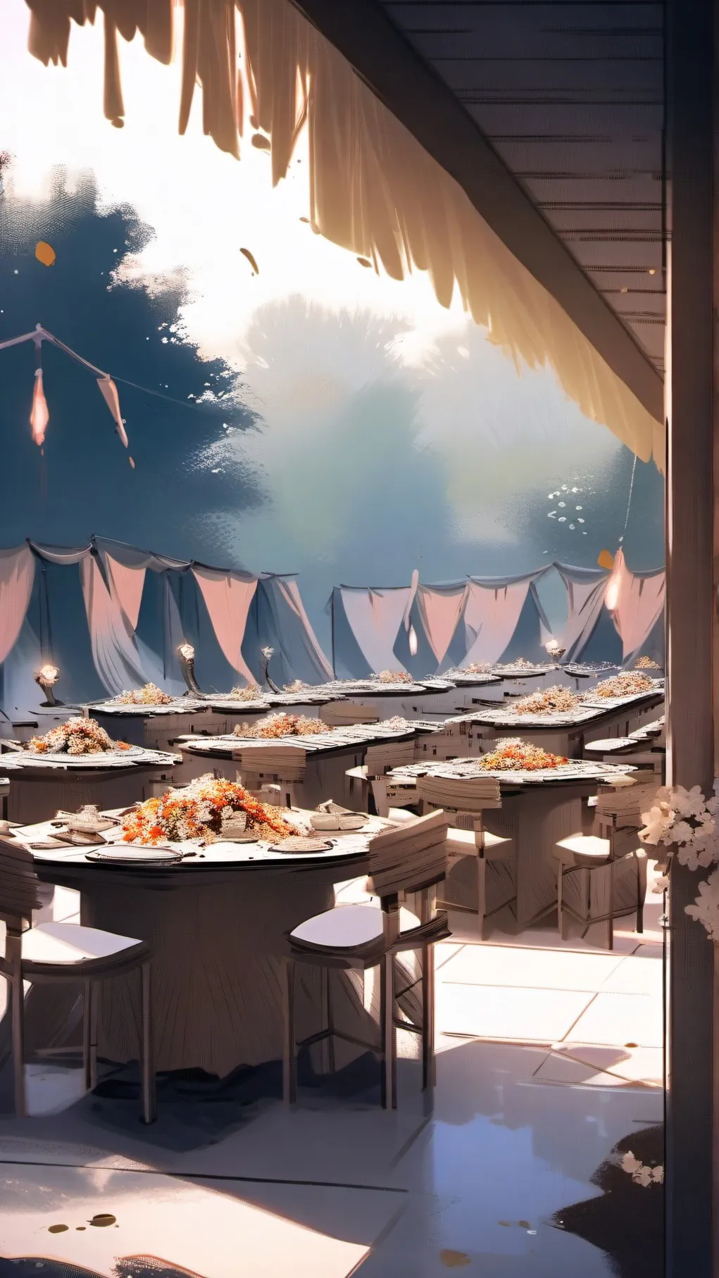 ai character: Hunger games background