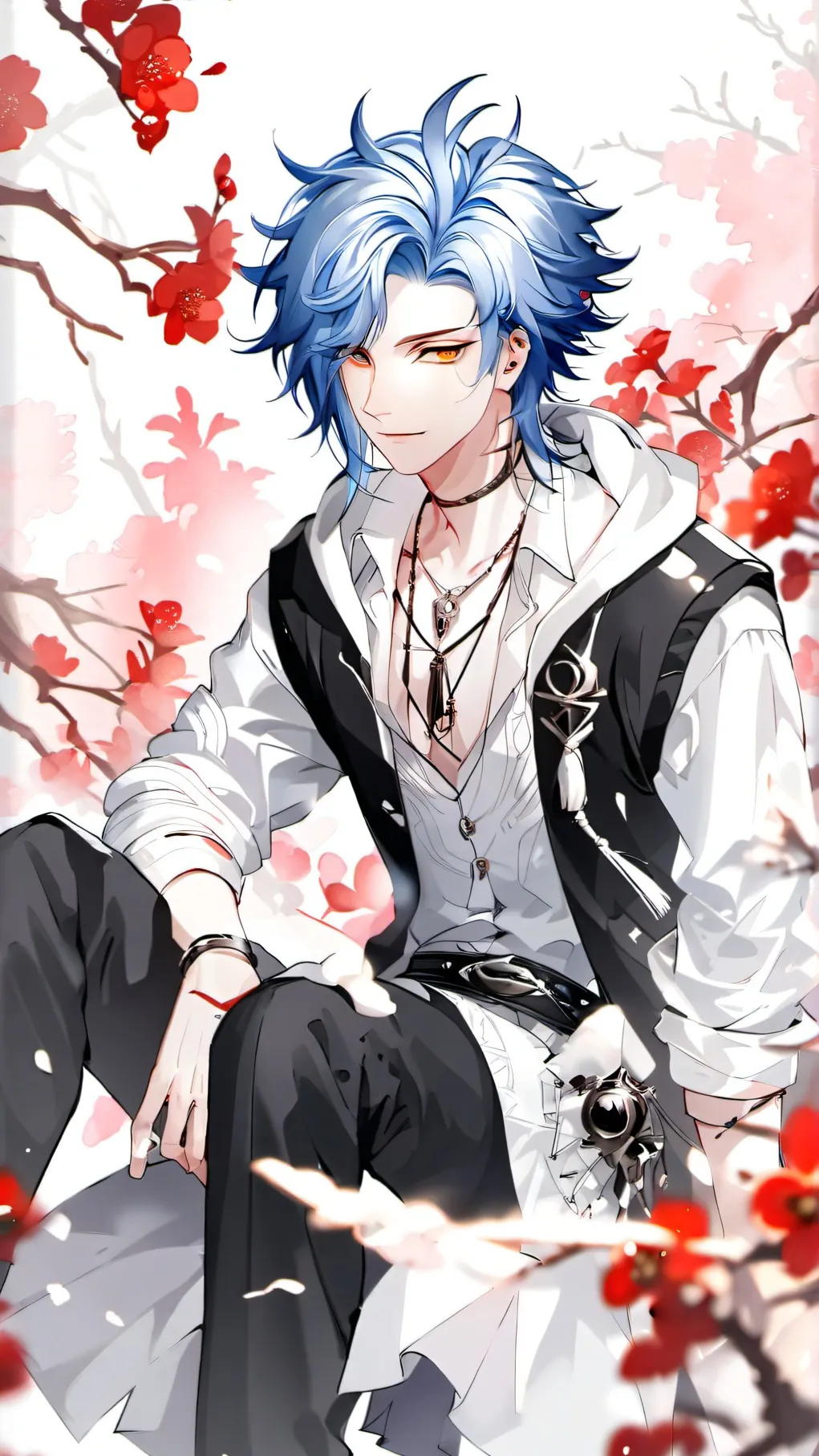 ai character: Idia Shroud background