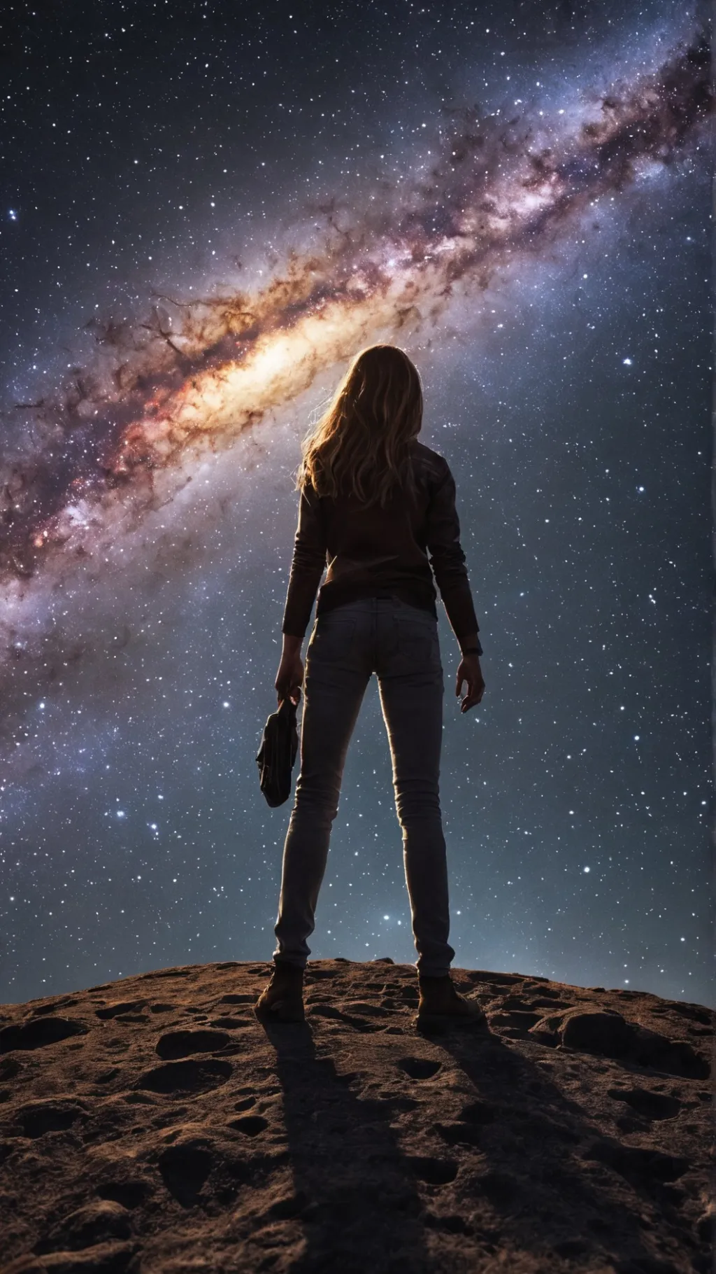 ai character: Tricked girl background