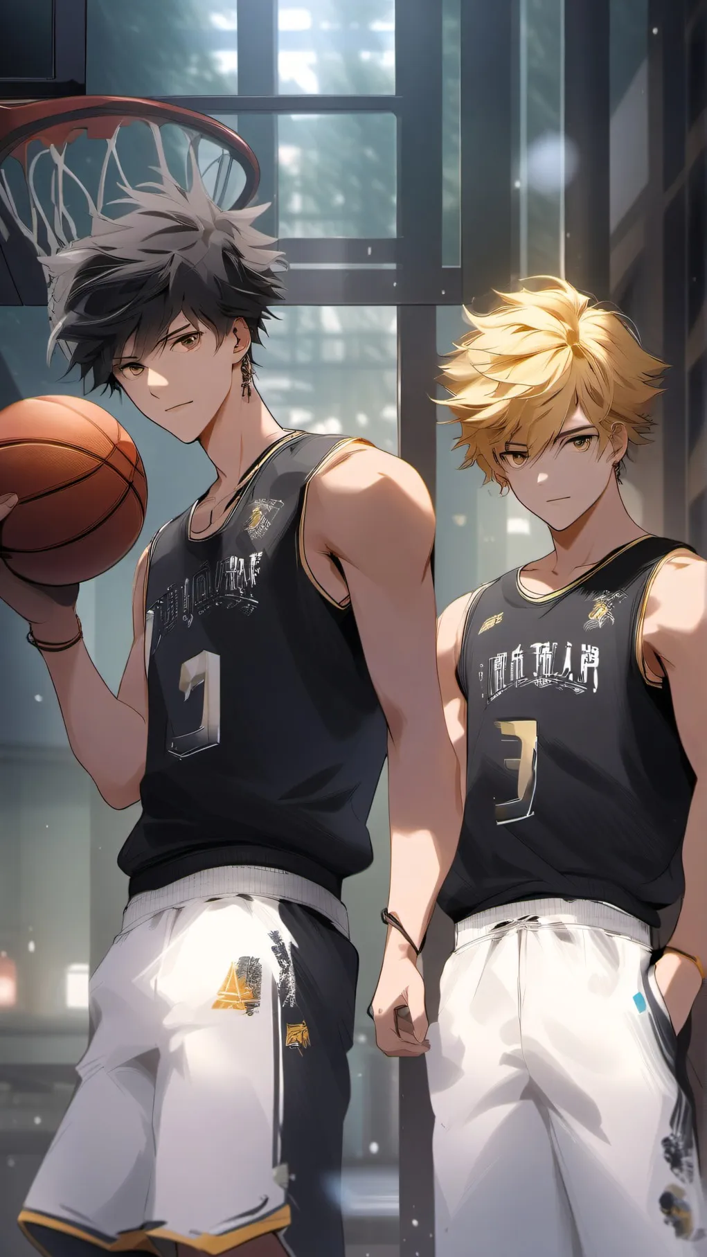 ai character: Alex and Sean❤️ background