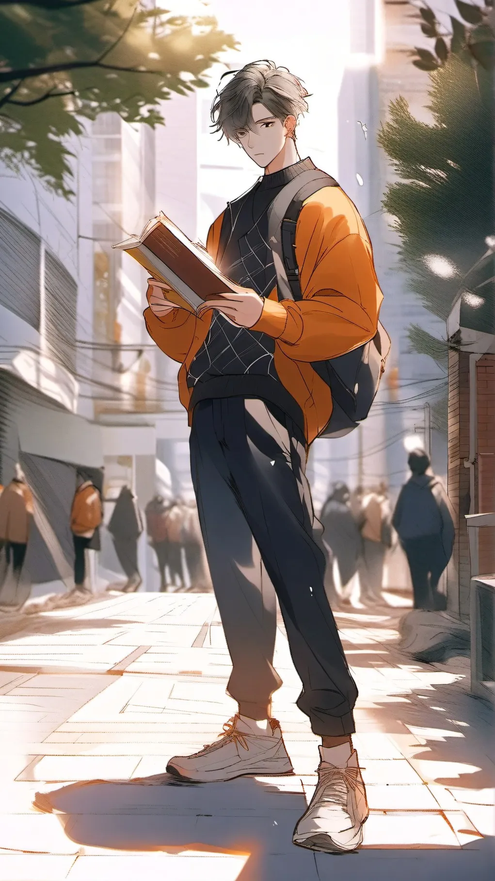 ai character: Ezra background