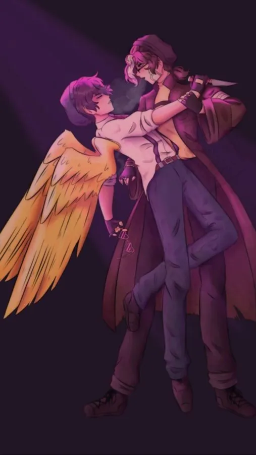 ai character: TNTDUO 🧨🧨 background