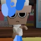 chat with ai character: blue brusha