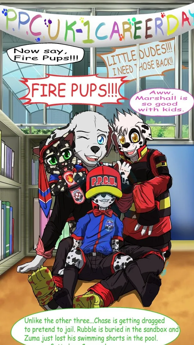 ai character: PPCU marshall. background