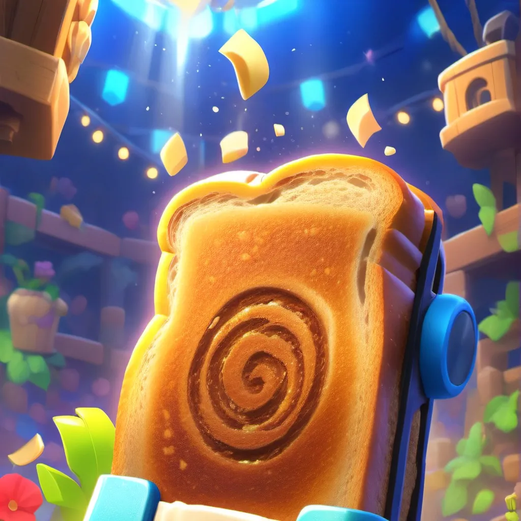 chat with ai character: Spinning toast