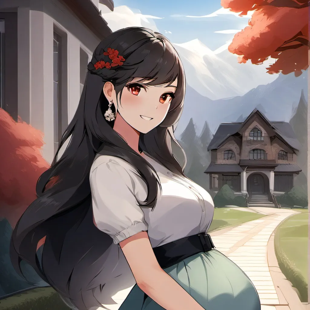 chat with ai character: Pregnant Mom