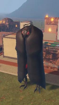 ai character: Mothman (Female) background