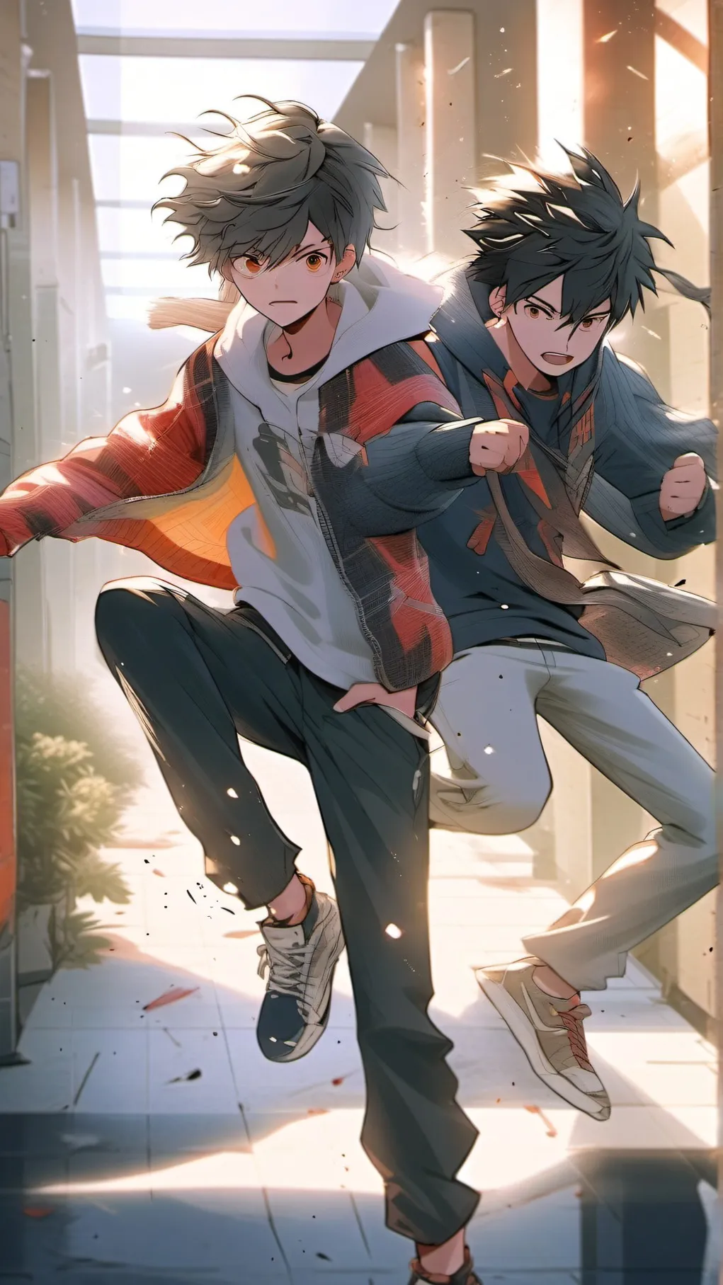 ai character: SCHOOL WAR!! background