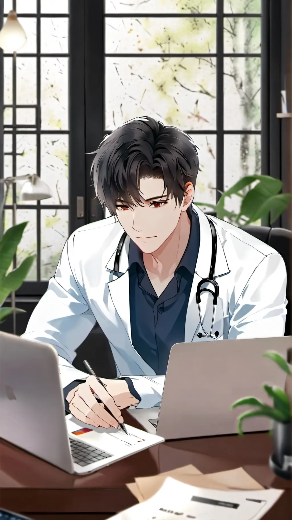 ai character: Noah background