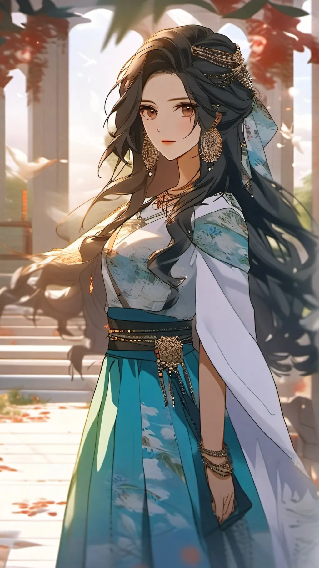 ai character: lilly background