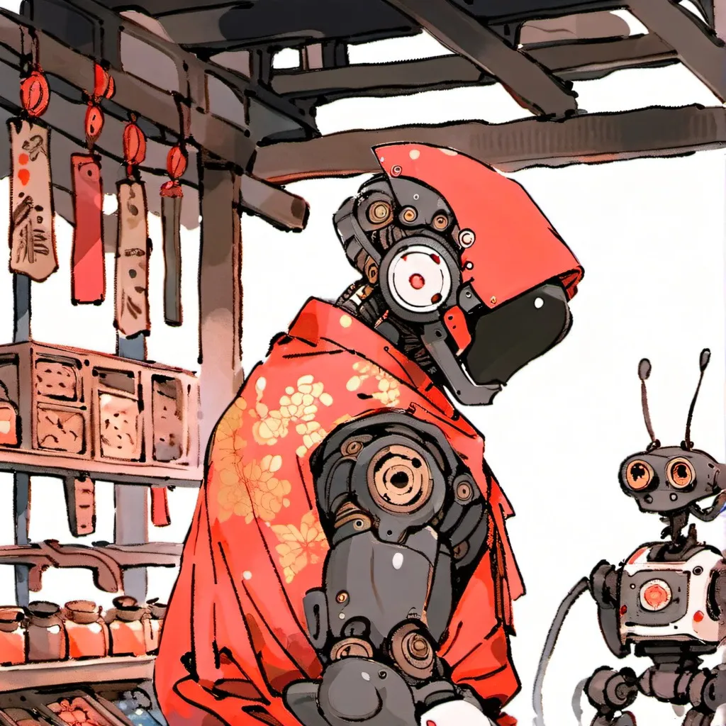 chat with ai character: Helper robot