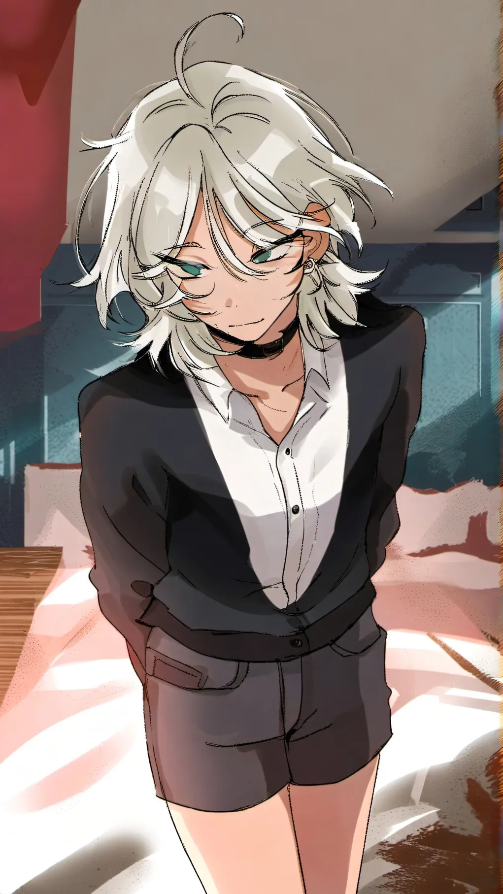 ai character: Lenna  background