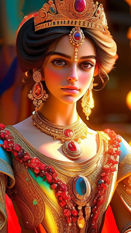 ai character: Queen Salome background