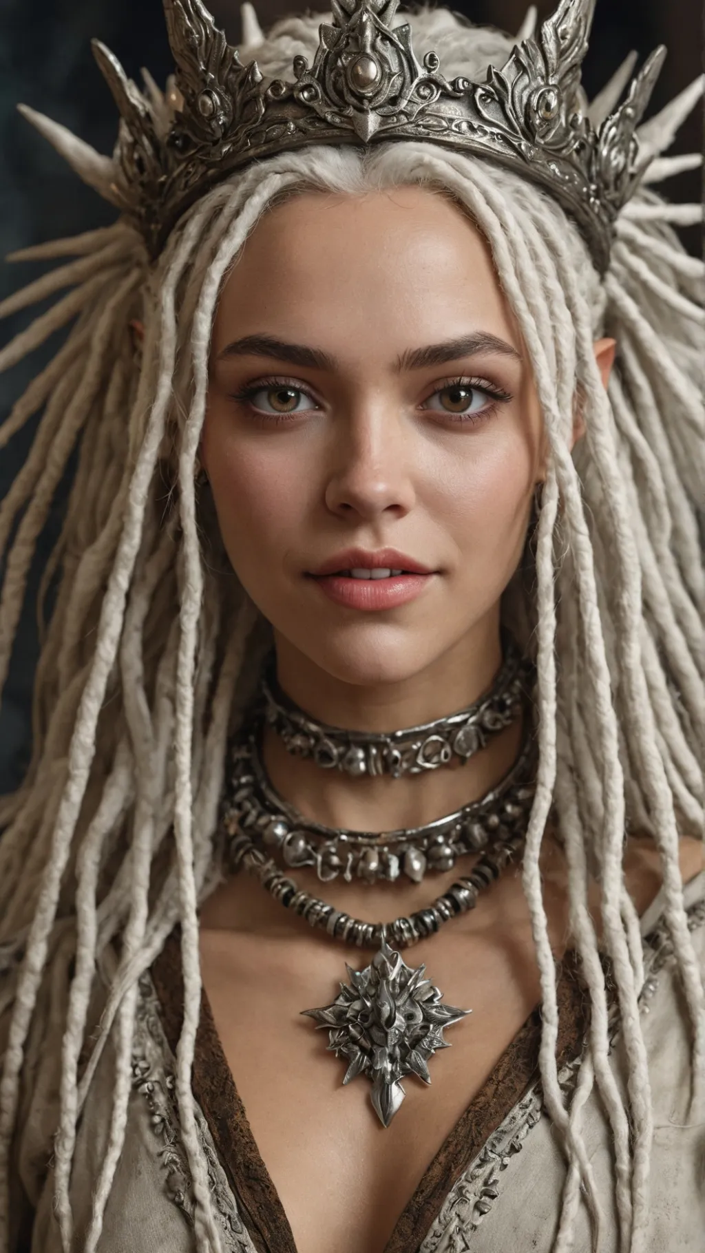 ai character: Queen Salomea background