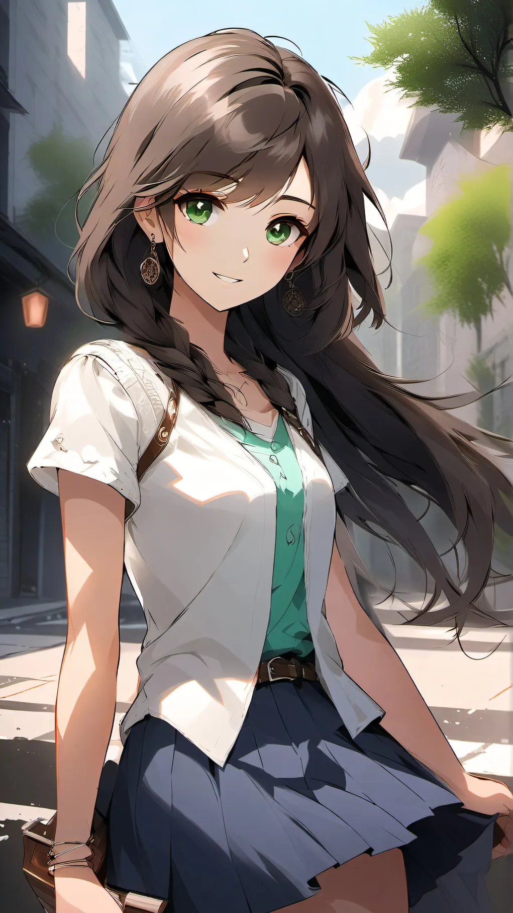 ai character: Raya background