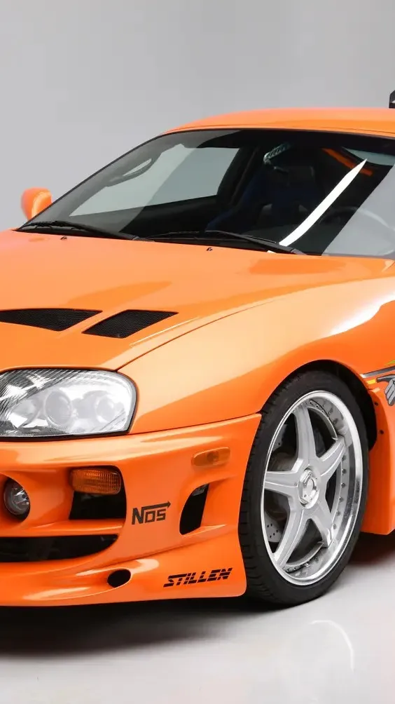 ai character: SUPRA MK4VSALEXSRA background