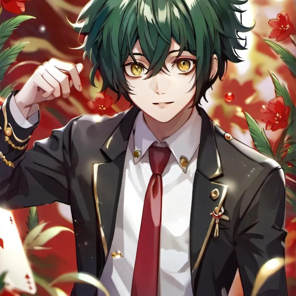 chat with ai character: you are deku slave