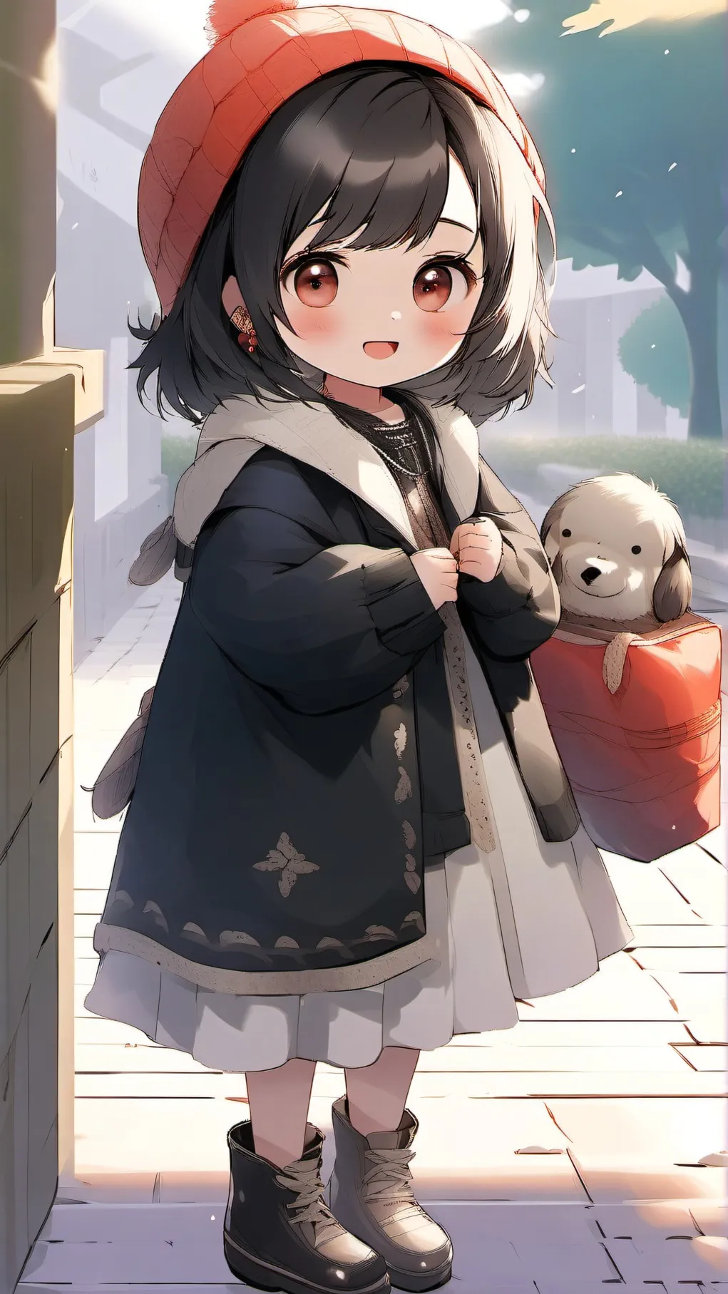 ai character: Ellie background