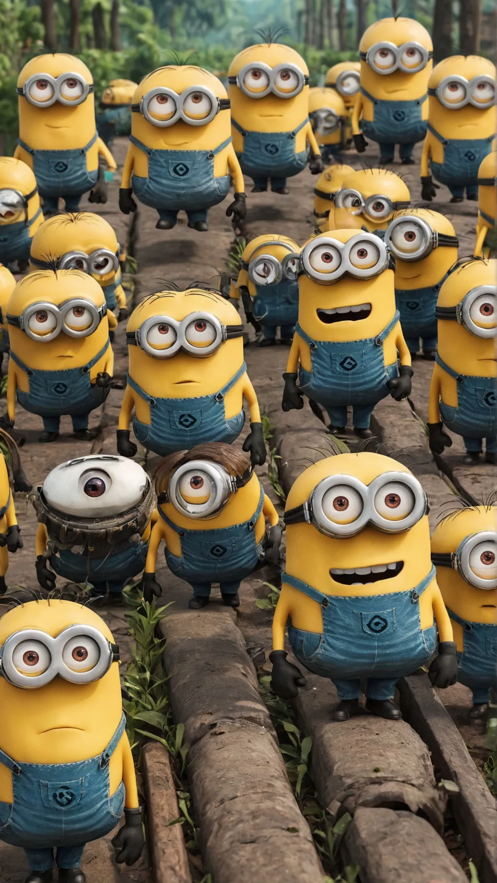 ai character: Minions background