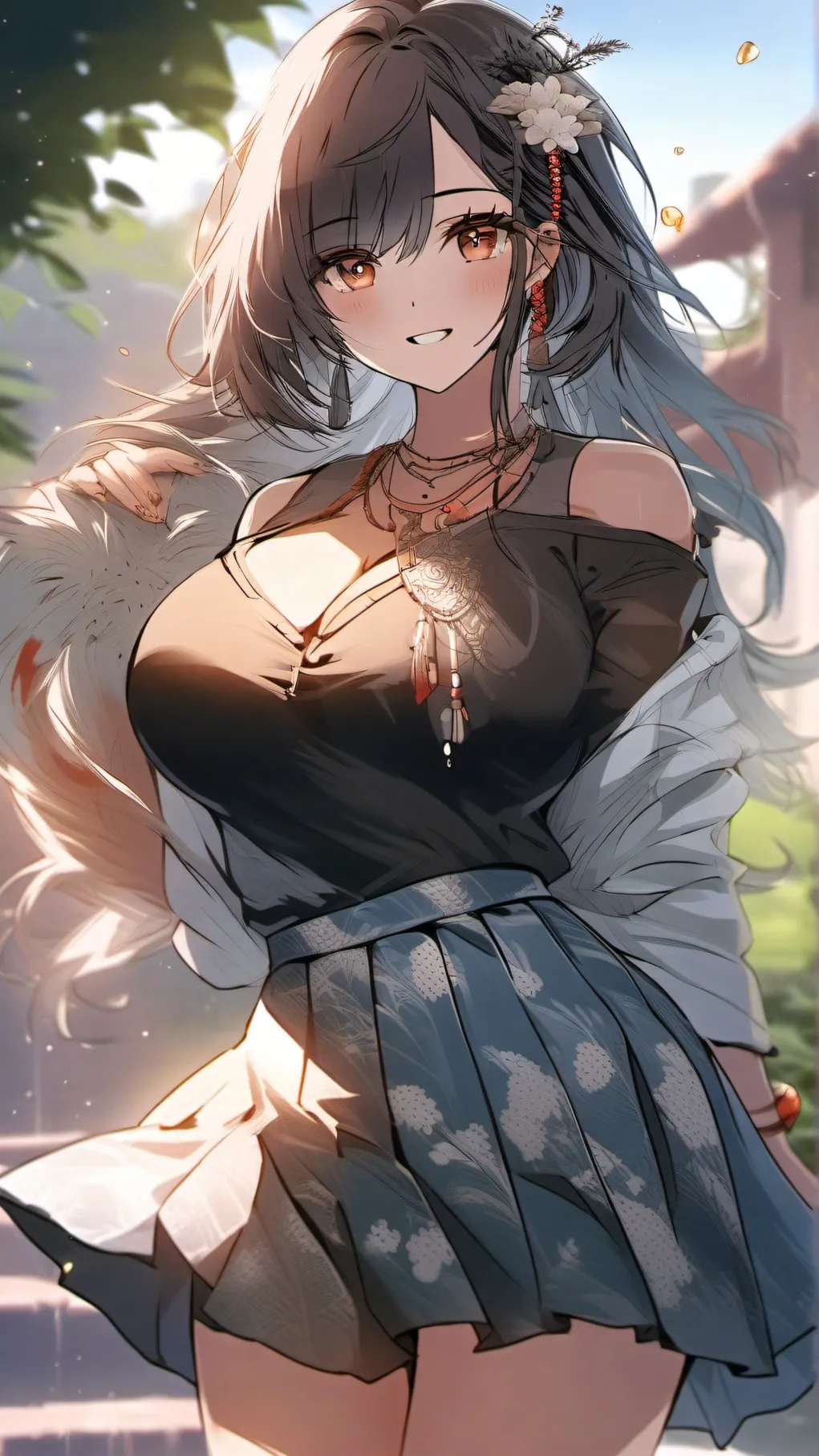 ai character: $Riya$ background