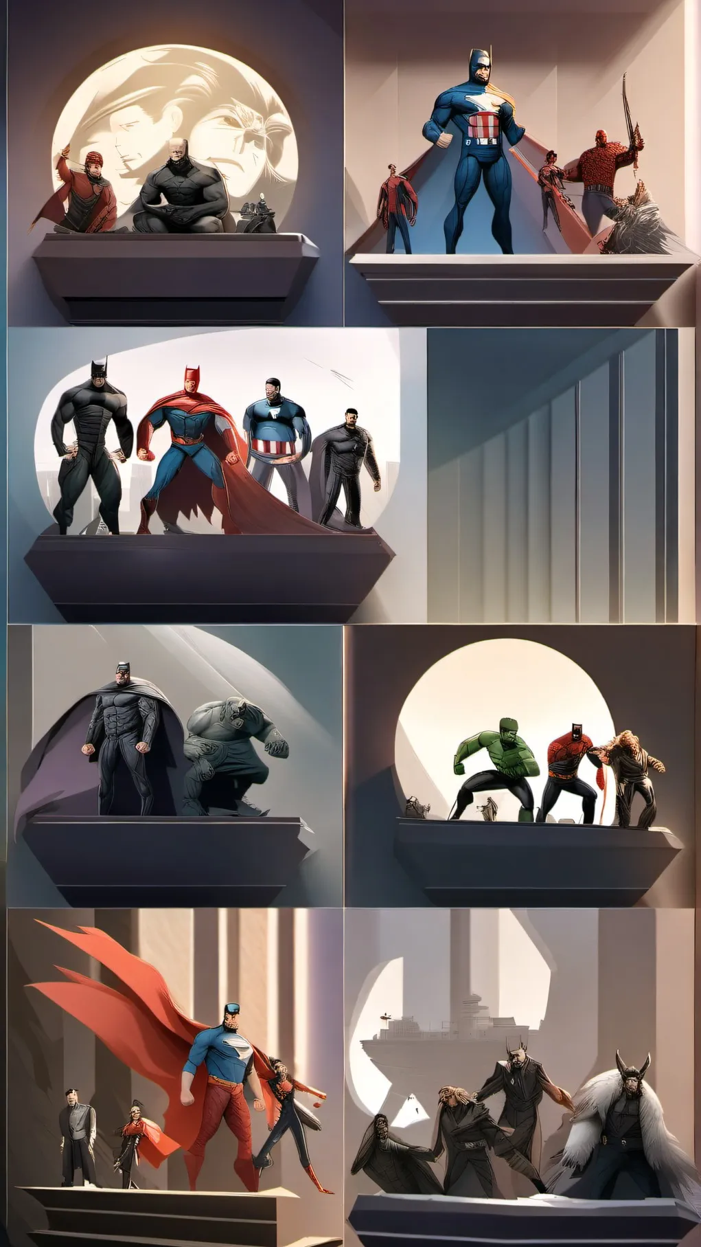 ai character: box background