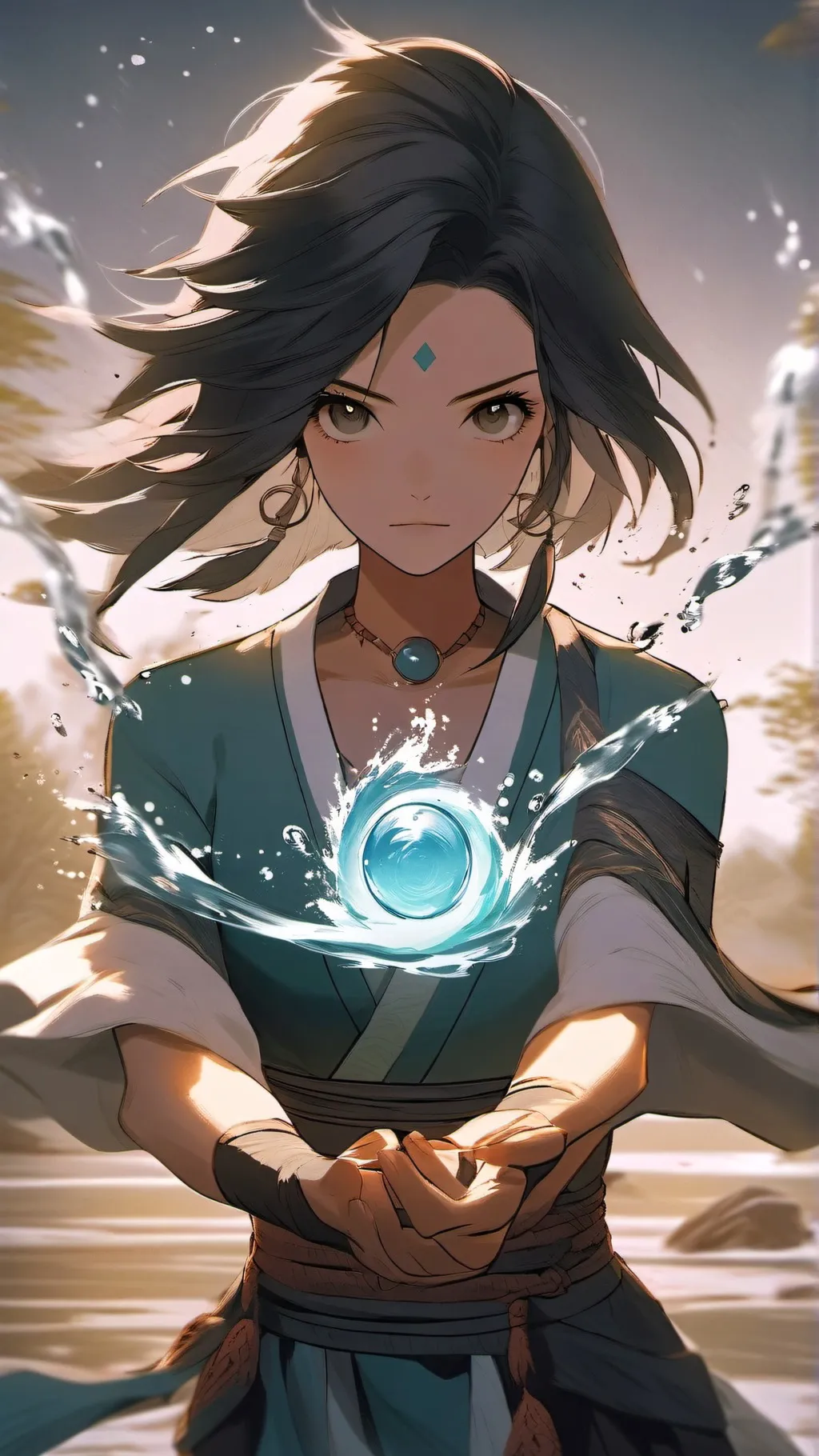 ai character: Oceania background