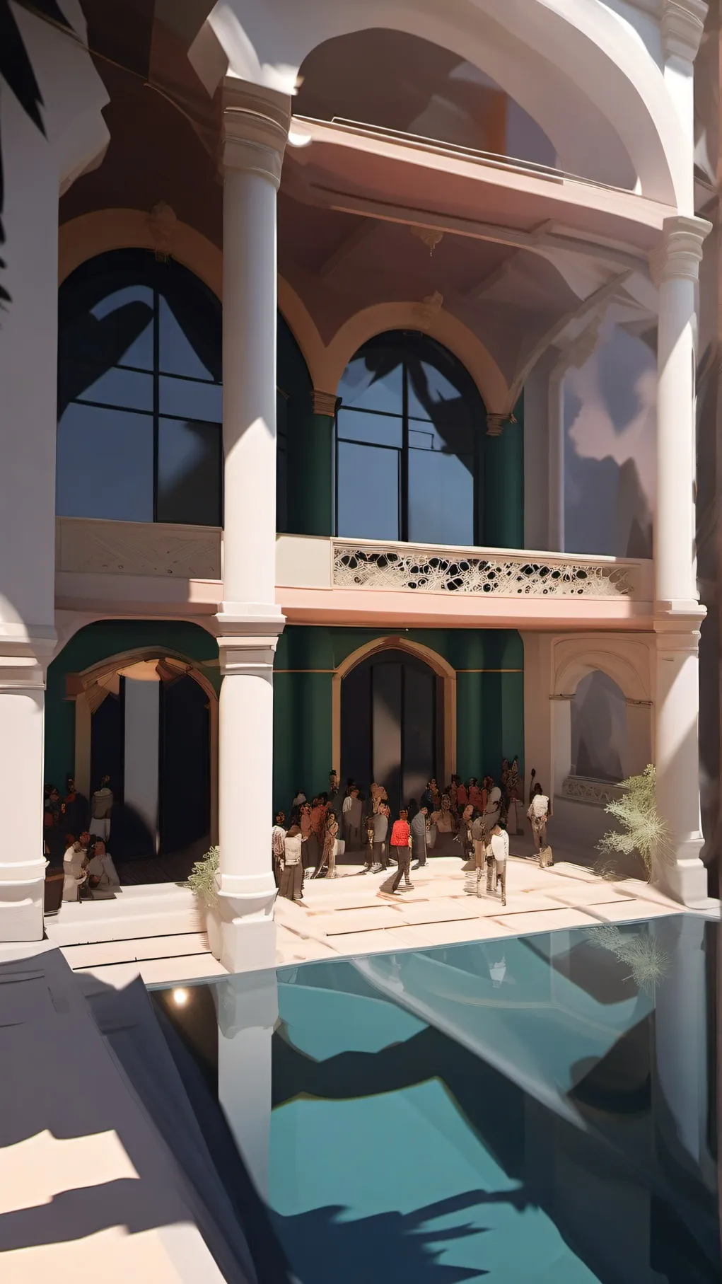 ai character: The Compas background