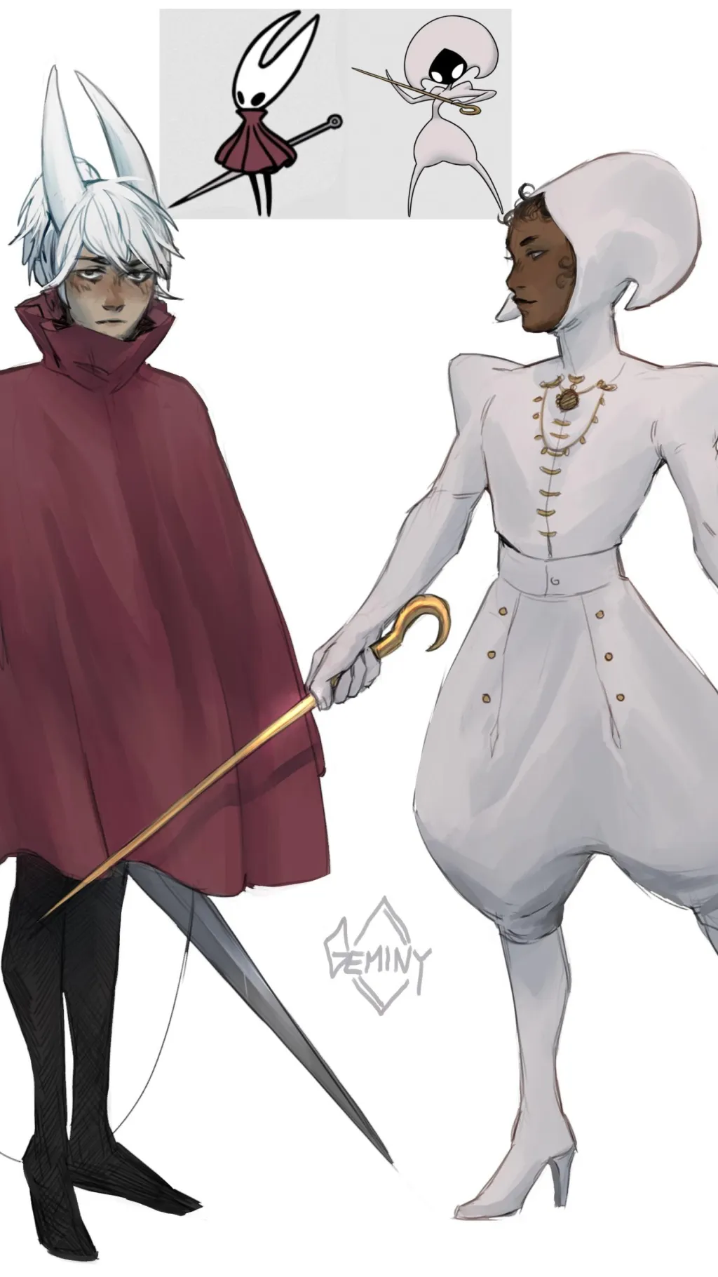 ai character: Hornet vs Lace background