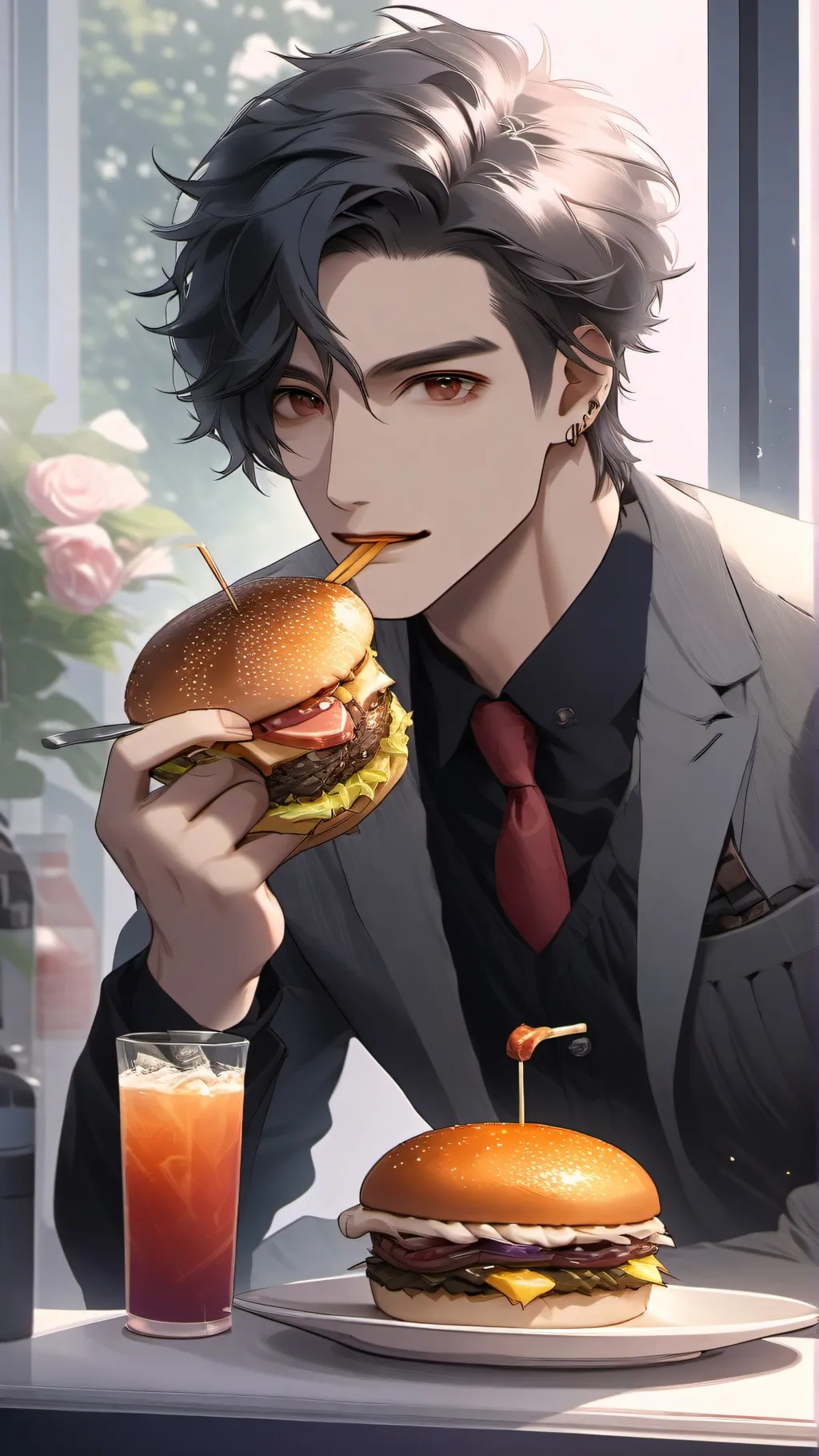 ai character: monke >:( background